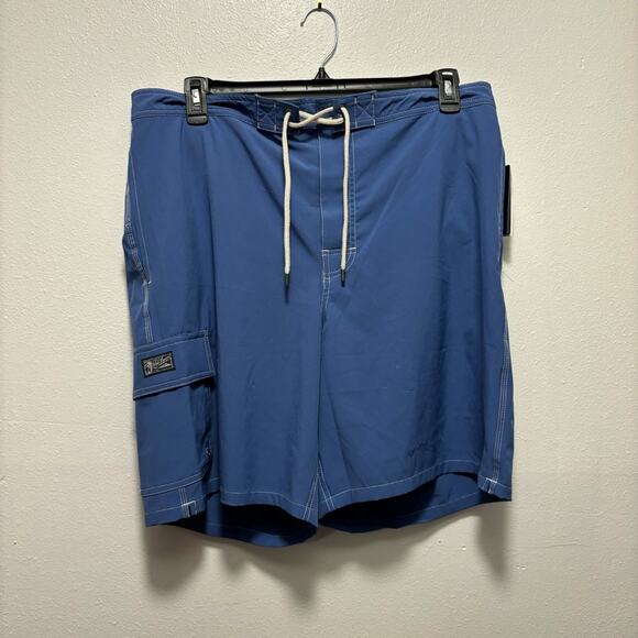 NWT Polo Ralph Lauren Mens Core Replen blue Swim Shorts Lined Sz XXL